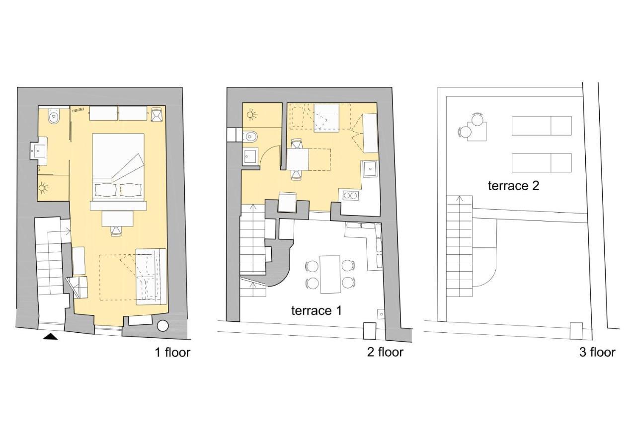 شقة Ostuni Style - 2 Terraces With Sea Views المظهر الخارجي الصورة